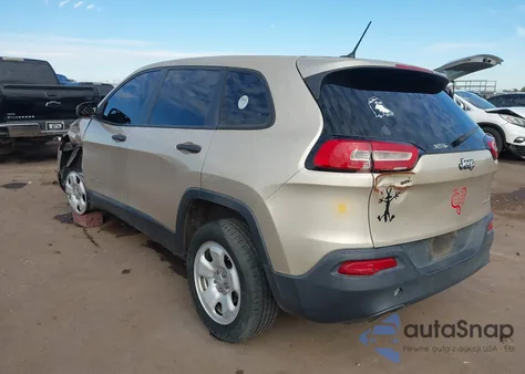 2015 Jeep Cherokee Sport из США, поврежденный, VIN 1C4PJLAB2FW547340